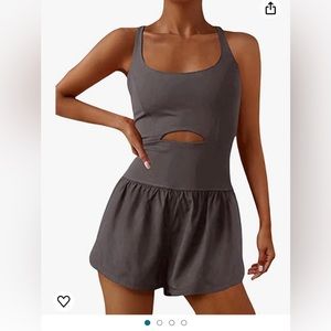 never worn women’s short romper for running or tennis